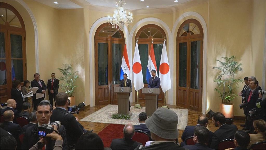日相岸田訪問我友邦巴拉圭 巴拉圭總統重申「堅定挺台」