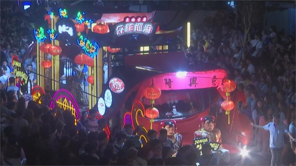 大馬夜間遊神熱鬧非凡　爭取世界非物質文化遺產