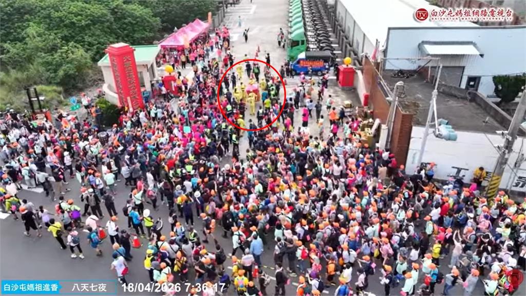 白沙屯媽祖回鑾北行「8年內第6次」停駕！「鹿港這公司」被封最幸運地點