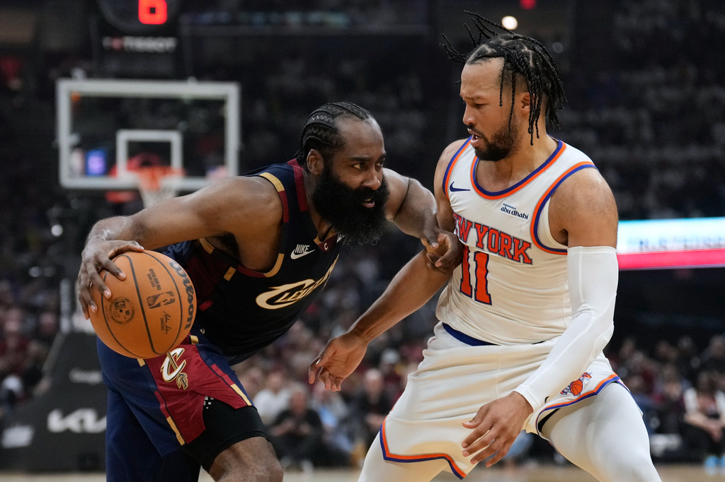 NBA(影)/新紐約之王布朗森狂飆30分!尼克121比108擊敗騎士東冠只差一步