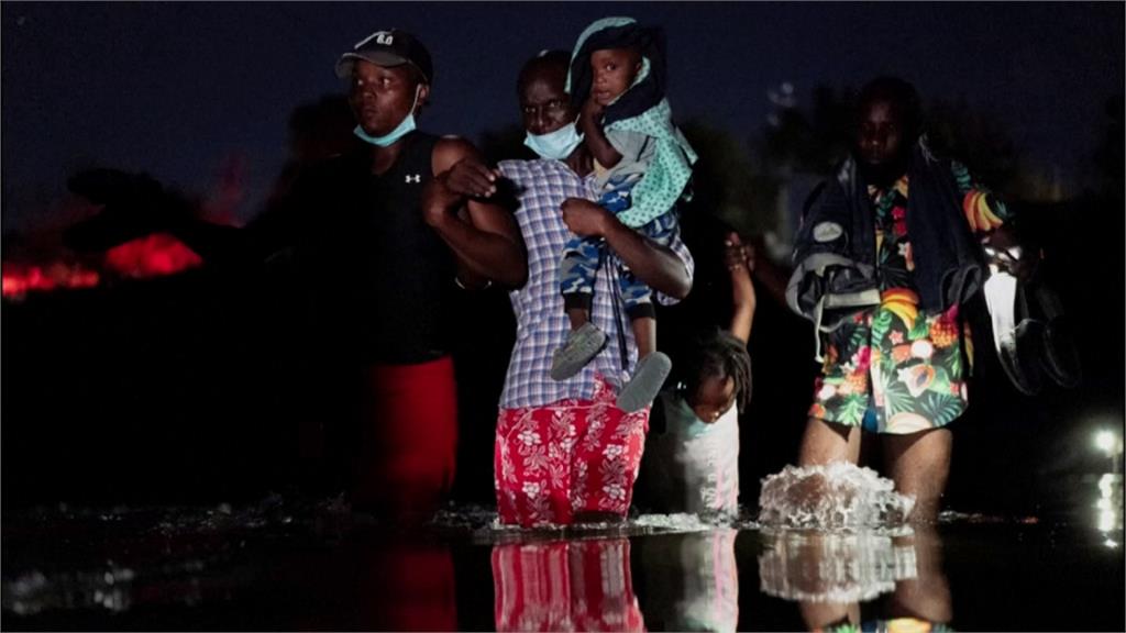 全球／上萬海地人聚集美墨邊境　美國再現難民危機