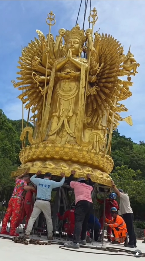 才買股慘賠445萬！吊車大王突獲「四面千手觀音」指名做1事　網驚：牠都知道