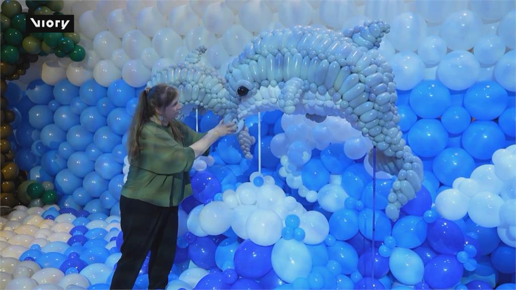 維也納氣球雕塑展開跑！　展逾50萬件作品「海豚、袋鼠栩栩如生」
