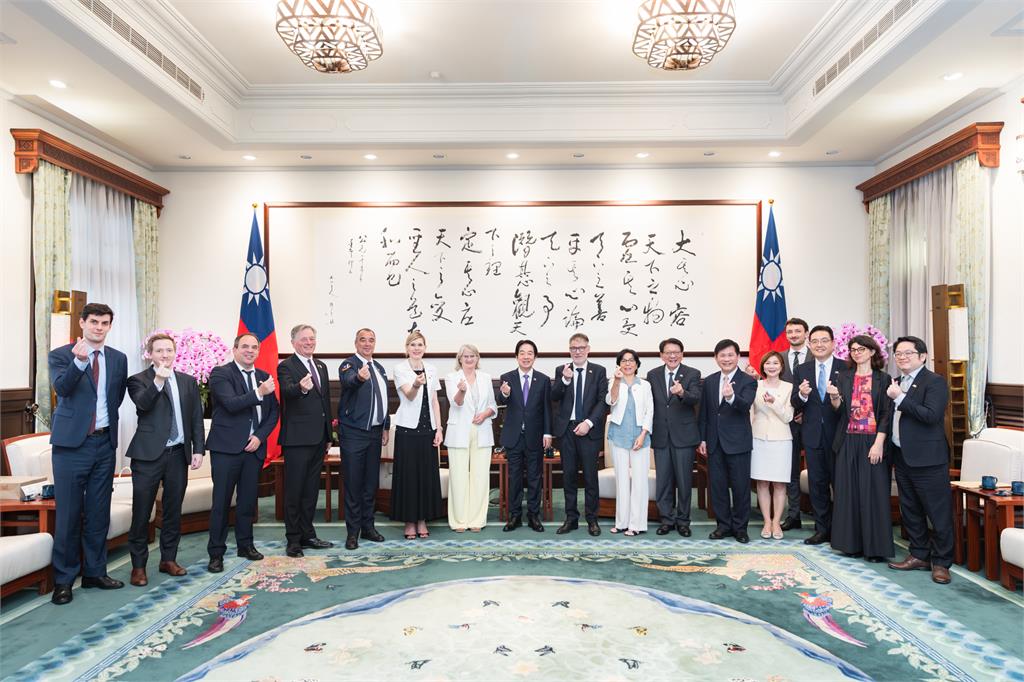 快新聞/ 賴清德接見法國國民議會友台小組 盼深化台法戰略夥伴關係
