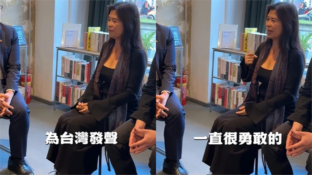 蔡英文喝珍奶「超台1舉」萌翻　獲讚「嬌小勇敢為台發聲」急喊：我也有164！