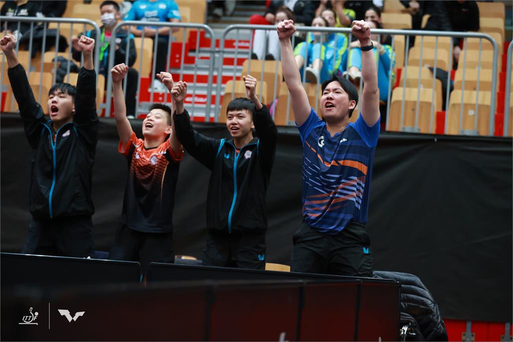 桌球／世青少桌球錦標賽　台灣U15男團奪銀