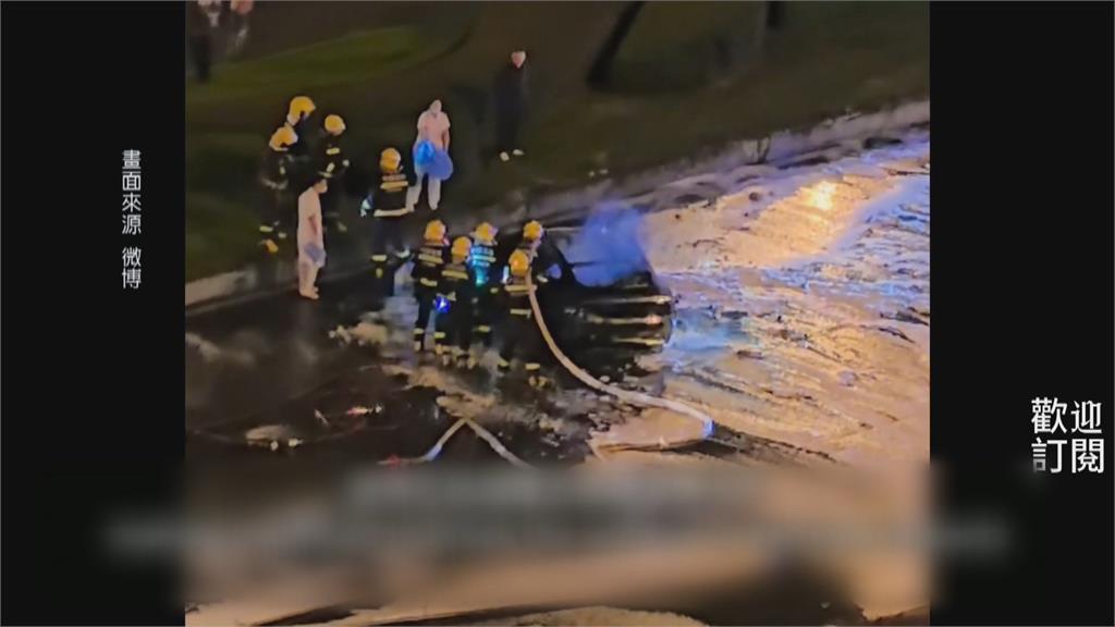 車門打不開!小米SU7電動車車禍起火 駕駛受困命喪火窟