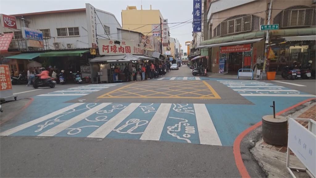彰化市全縣首條「行人優先區」　居民抱怨看攏謀：是在畫什麼