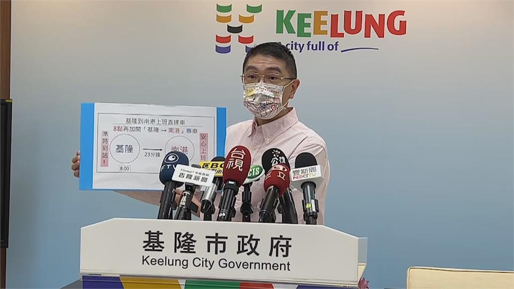 不告了!謝國樑、蔡適應大和解 聚焦台北基隆通勤議題