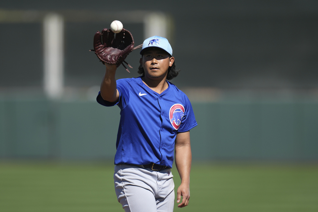 MLB(影)/今永昇太春訓熱身賽首度亮相 對巨人大演三振秀不過也挨一轟
