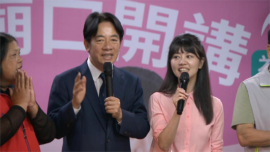 賴清德站台沈伯洋連開金嗓　獲讚「被總統耽誤的歌手」