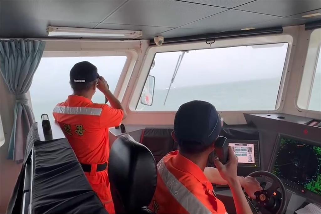 快新聞/中4船艦再闖金門水域 海巡署一對一驅離