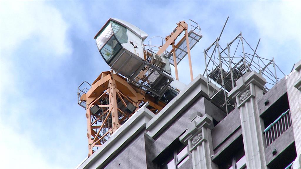 建案吊臂砸中捷案調查結束 今起至8/18進行拆除作業