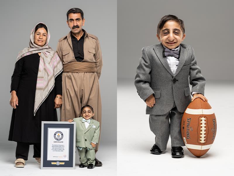 65.24公分高！伊朗20歲「世界最矮男」獲認證　僅重6.5KG