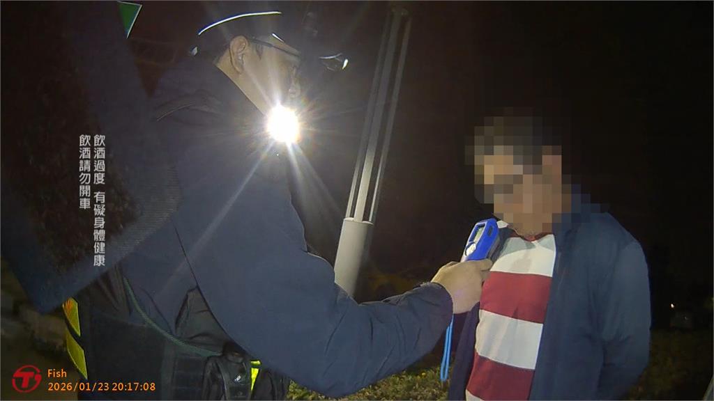 飄酒味　！　駕駛辯"有喝怎會開車"　一吹酒測值0.29超標