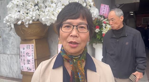 快新聞/柯爸告別式! 蔡壁如現身致意:他一生最期待柯文哲能給他榮耀