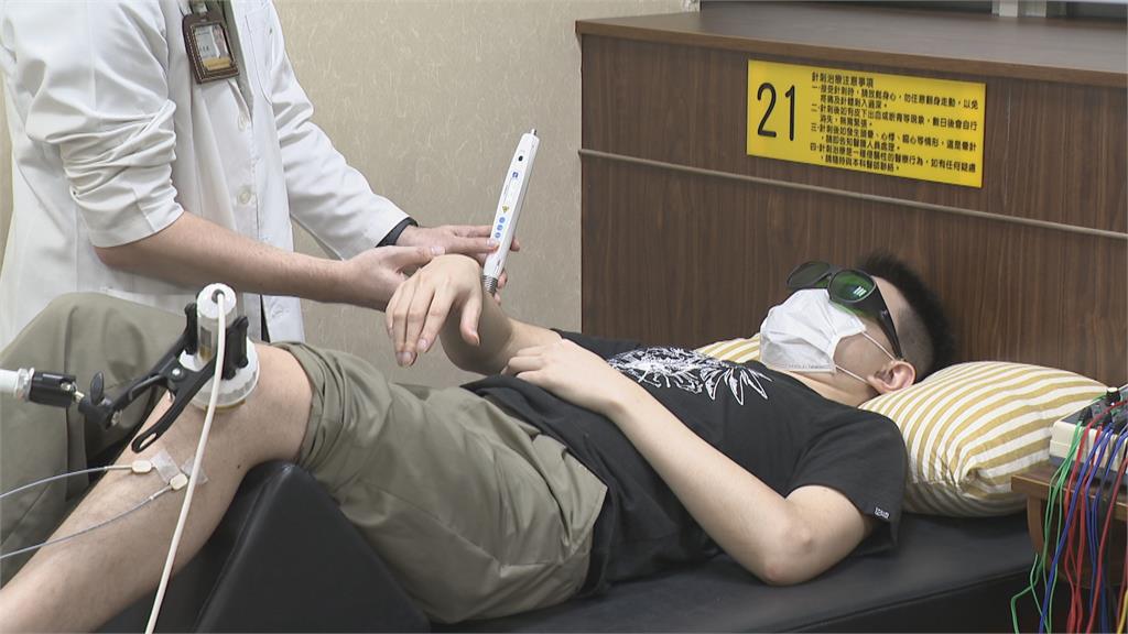 一窺東奧中醫隊 雷射針灸助減緩疼痛