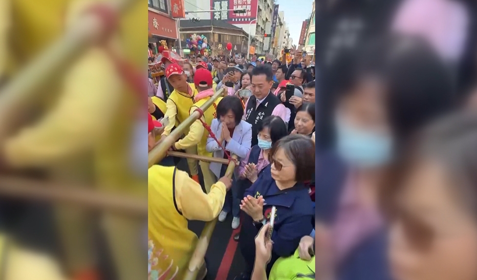 山邊媽台中贊境愛女將? 何欣純、楊瓊瓔都被賜福