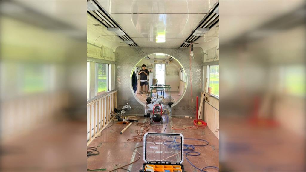 火車車廂變身麵包店 復駛濱線火車回味百年前風華