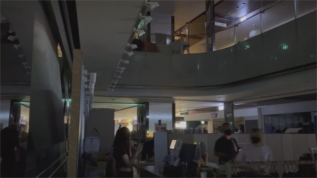 台電高壓幹線故障 左營一度千戶停電、百貨電梯卡住