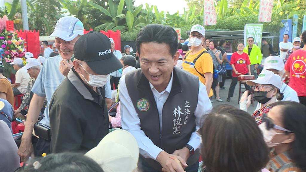 拚初選！陳亭妃釋第2支競選影片　林俊憲同場端政策牛肉