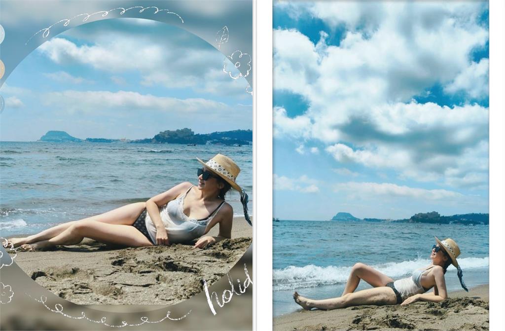 49歲季芹國外大解放!「透視裝+比基尼」辣翻網:夢回《神雕俠侶》郭芙