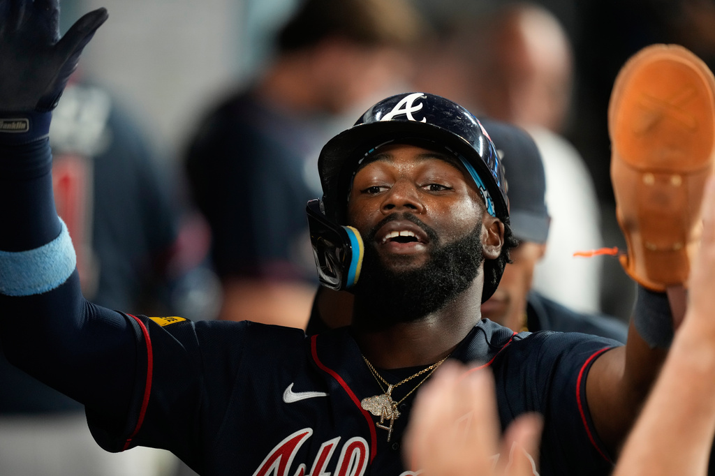 MLB(影)／只差一支全壘打就完全打擊！勇士中外野手仍將自己載入史冊
