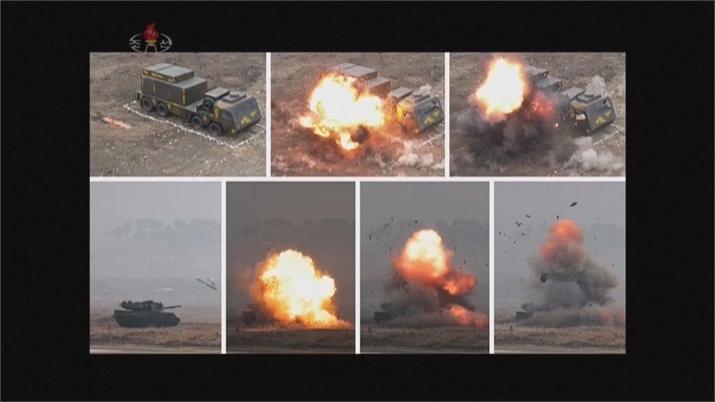 金正恩視察新升級無人機 意外引爆地雷造成傷亡