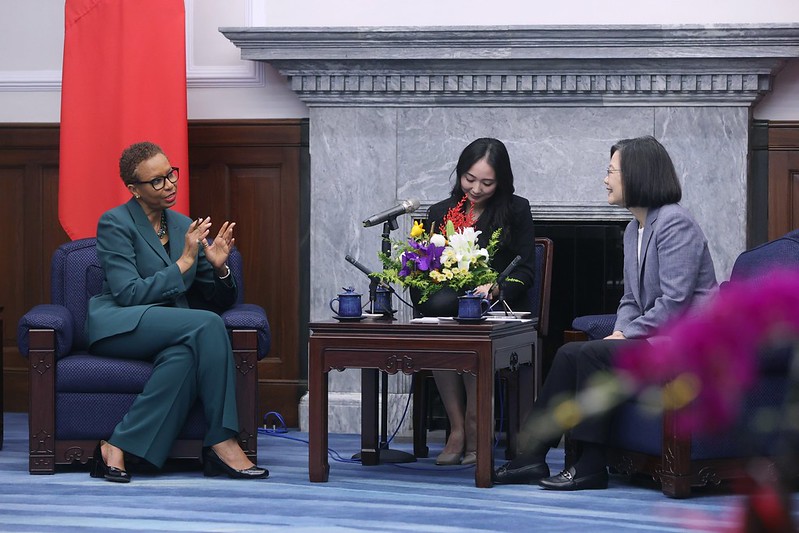 快新聞/接見「友邦駐聯合國常任代表」 蔡英文盼國際上相互扶持、共創雙贏