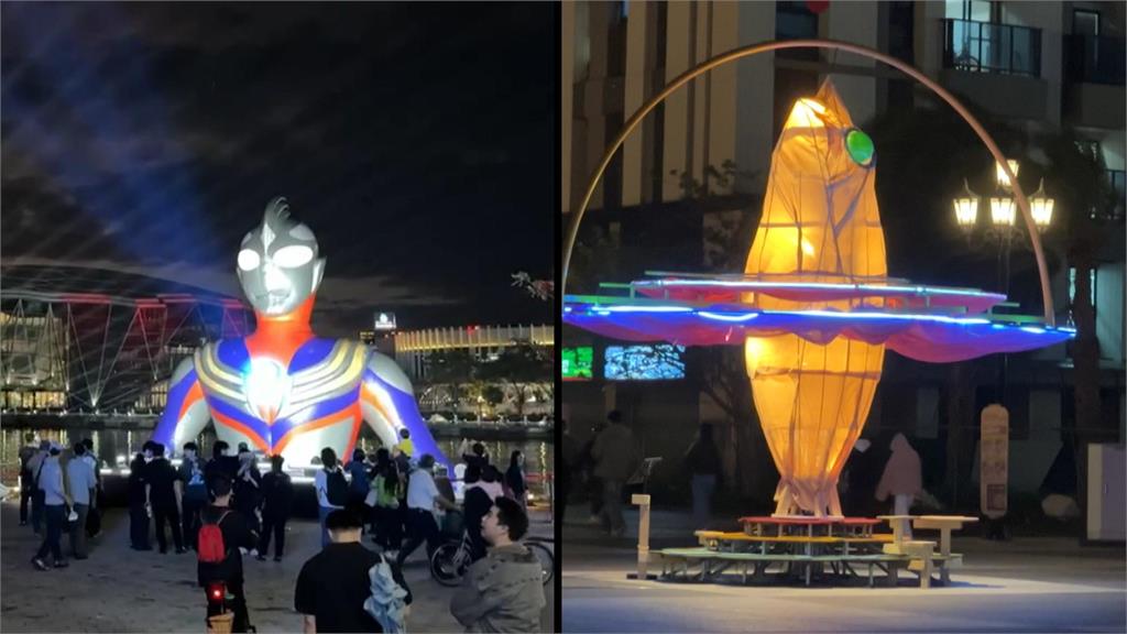 花蓮燈會主燈遭酸像「蛋糕寶塔」　裝置作品更吃驚！網：根本鹹魚乾