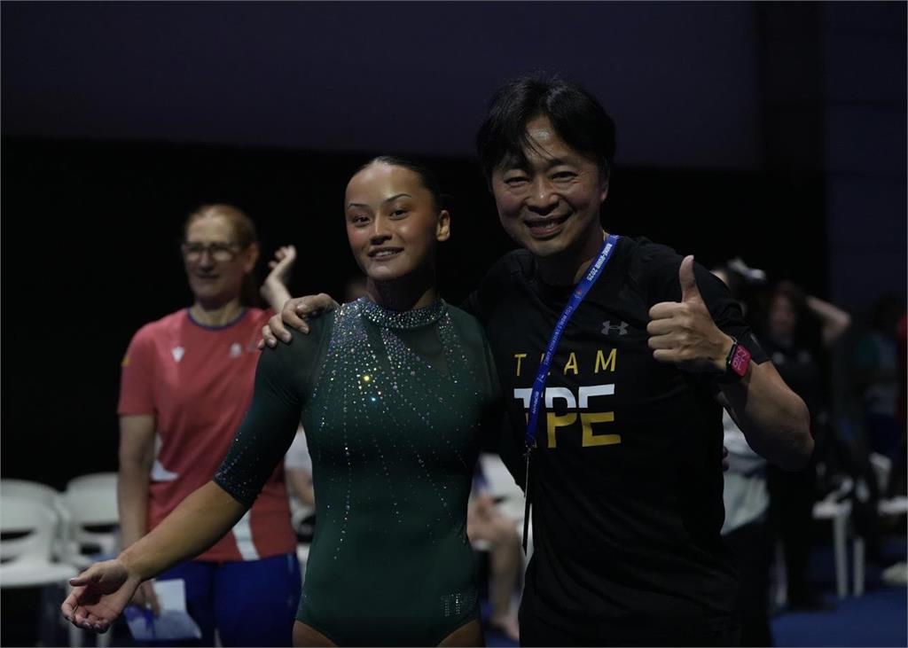 世大運/台瑞混血女將陳瑞安再摘平衡木銀牌!寫台灣體操新頁