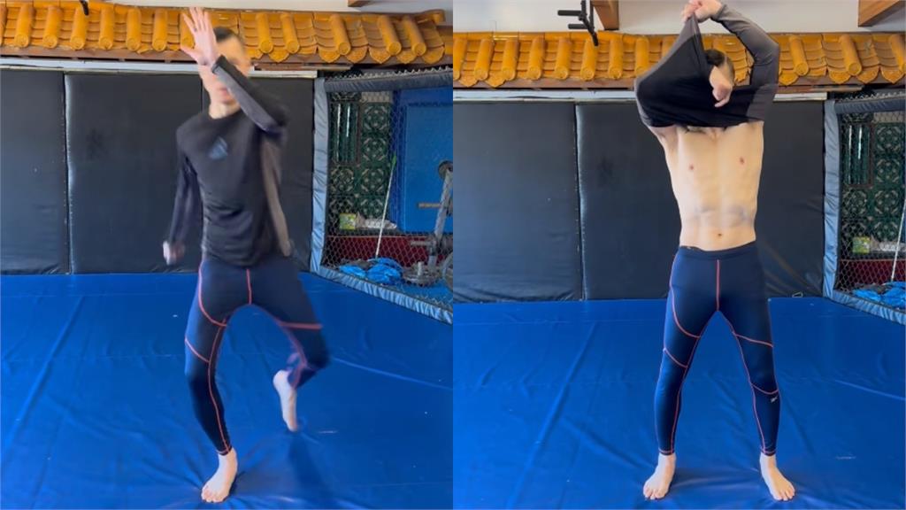 昔打斷李連杰手臂!65歲拳王裸上身秀「威猛倒三角」 肌肉猛男體態太狂