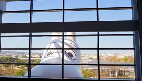 圓潤白屁屁非起司！中台灣燈會將登場　４樓高「照鏡姆明」俏皮現身台中