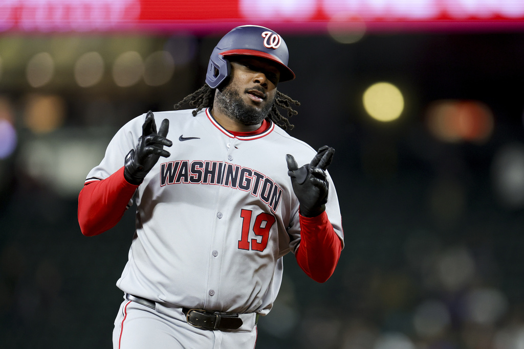 MLB(影)/延長賽火力全開創紀錄! 國民單局狂轟7分客場擊敗水手
