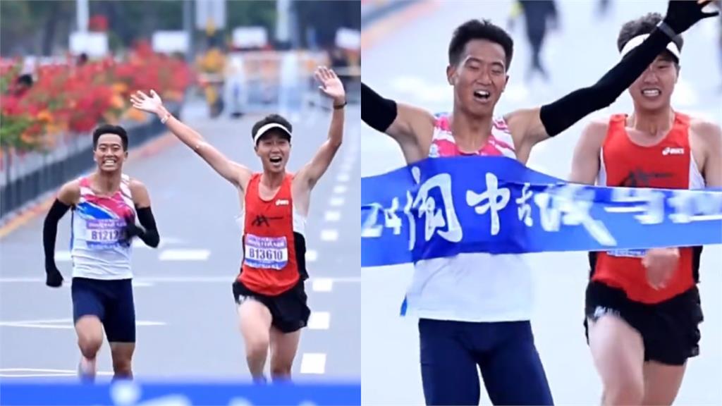 馬拉松終點前鬆懈「提前慶祝」遭逆轉!中國男當場上演「川劇變臉」