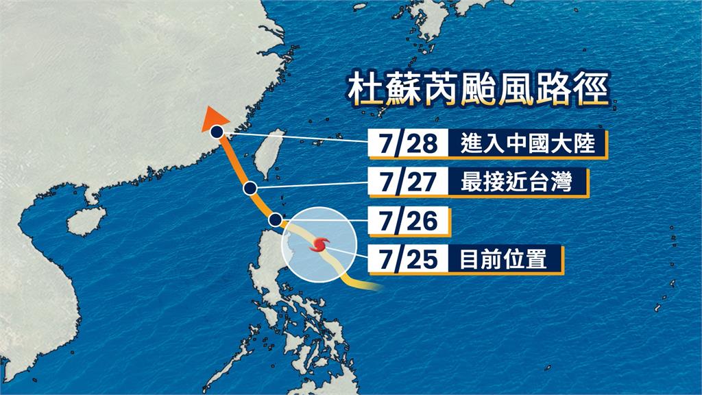 「杜蘇芮」颱風眼「清晰無眼屎」　最快下午發布陸警　風雨最劇時間點曝