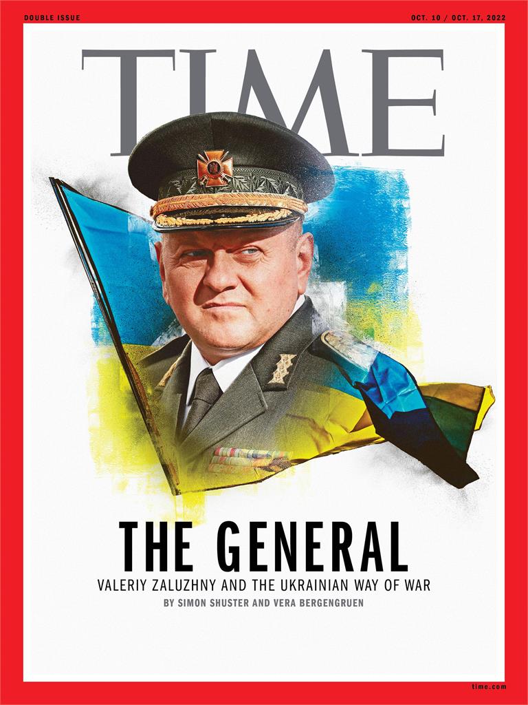 烏克蘭總司令登《時代》封面！扭轉戰局「擊退俄羅斯」網激喊：英雄！