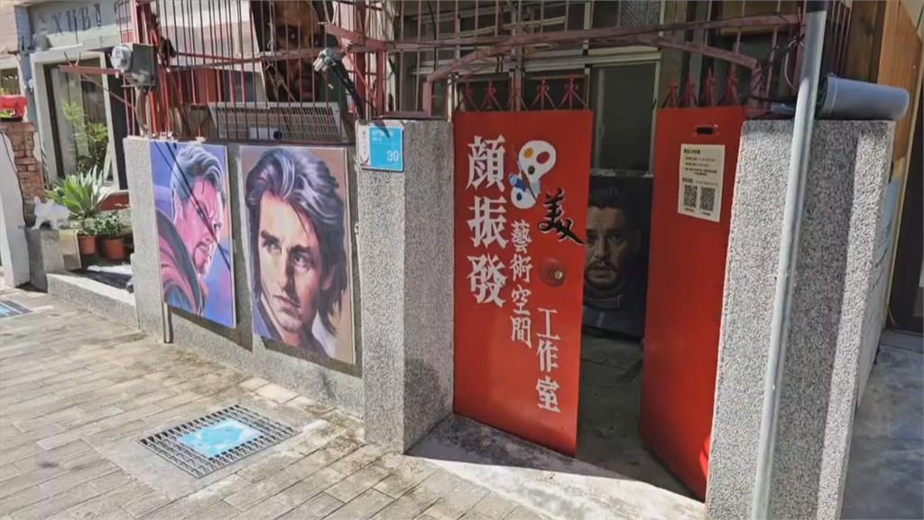 「手繪電影看板」大師換跑道 71歲顏振發開個人畫展