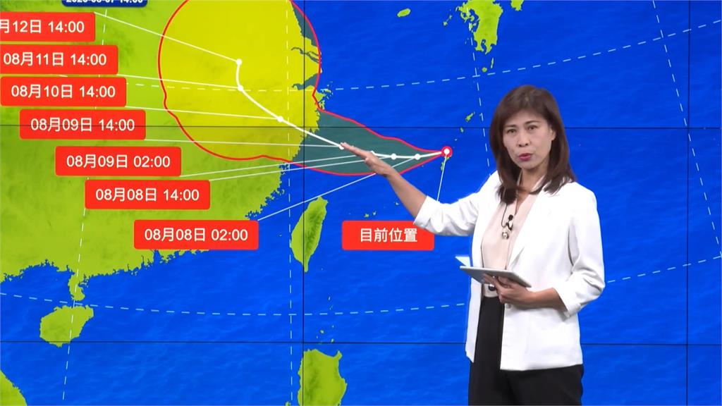中颱白海豚颱風發海警　明日中部以北當心豪大雨