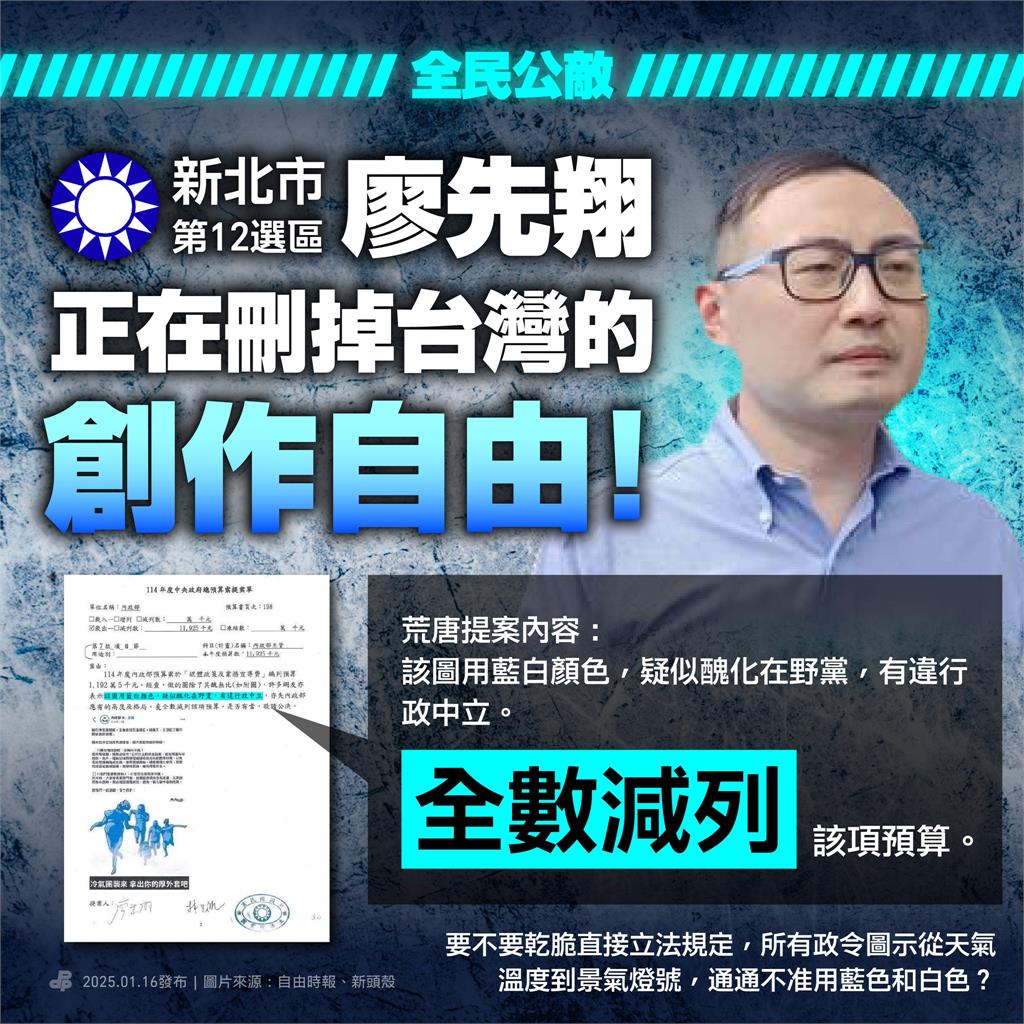 8圖秒懂「藍白砍總預算」人民權益大衝擊!綠委氣炸:失心瘋害台灣