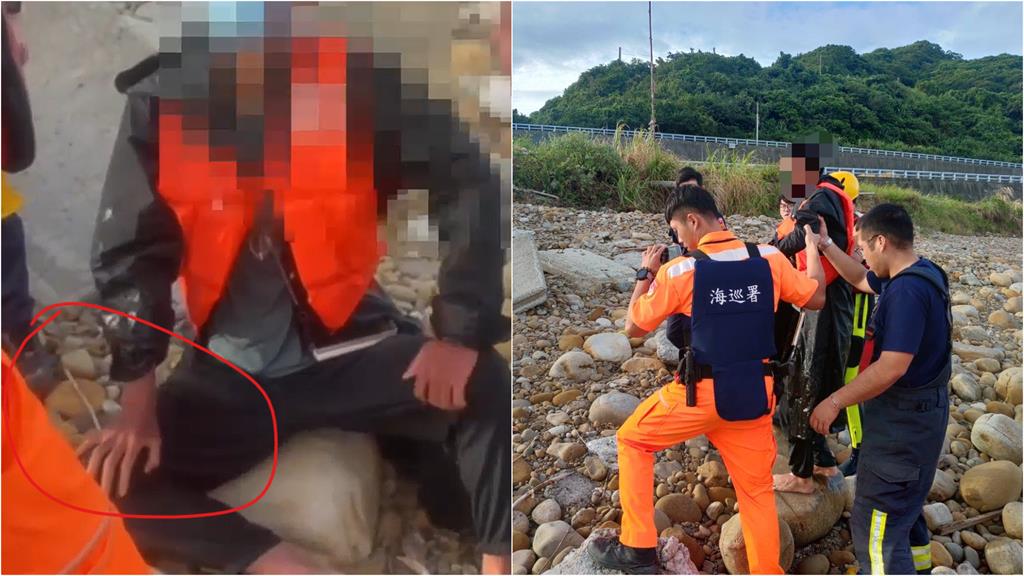 中國男子稱「媽祖旨意」搭橡皮艇偷渡來台!插旗桃園秒回山東…知情人士揭疑點