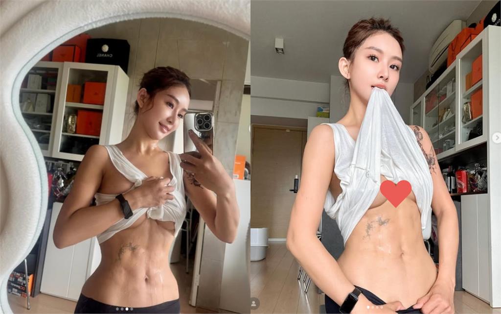 港版林志玲遭疑整型不忍了!掀衣大秀「核彈級猛料」沒穿Bra…網暴動截圖