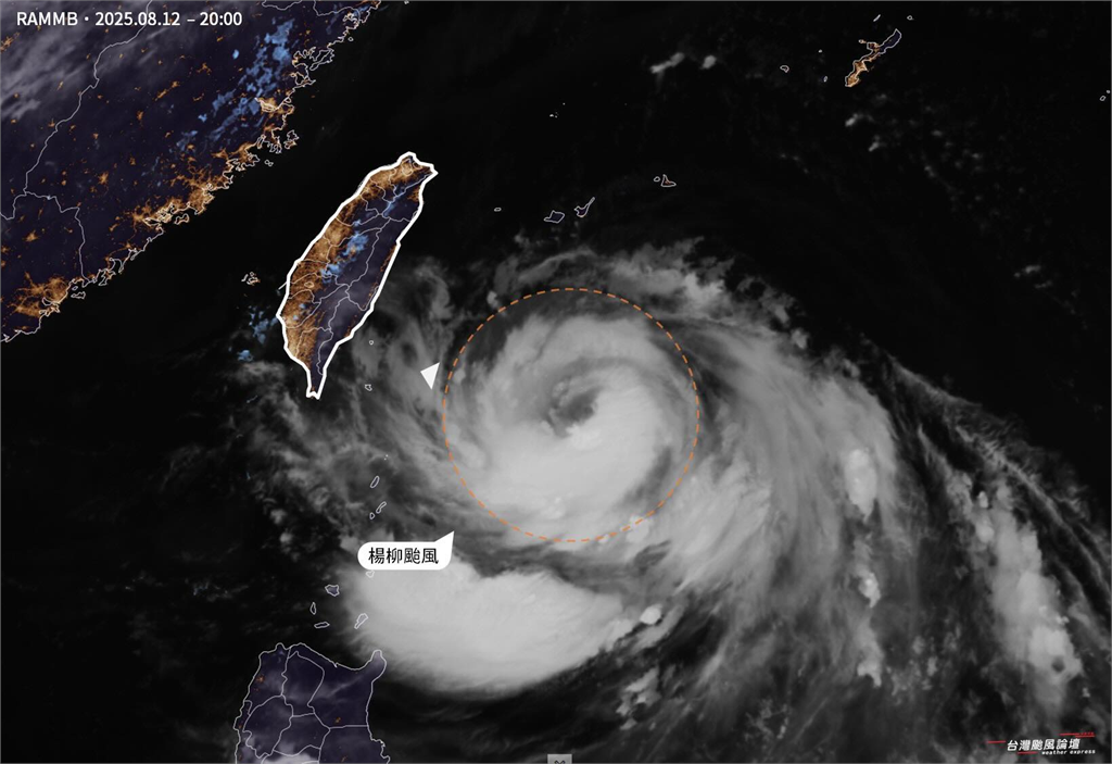 楊柳恐以巔峰姿態襲台！專家曝1地區成「地獄倒霉鬼」揭恐怖風力：不是開玩笑