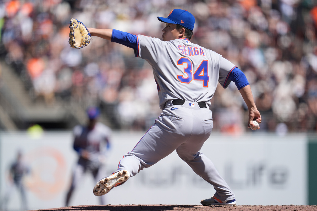 MLB(影)/「幽靈指叉」再現舊金山!千賀滉大5.2局7K大都會先發輪值添利多