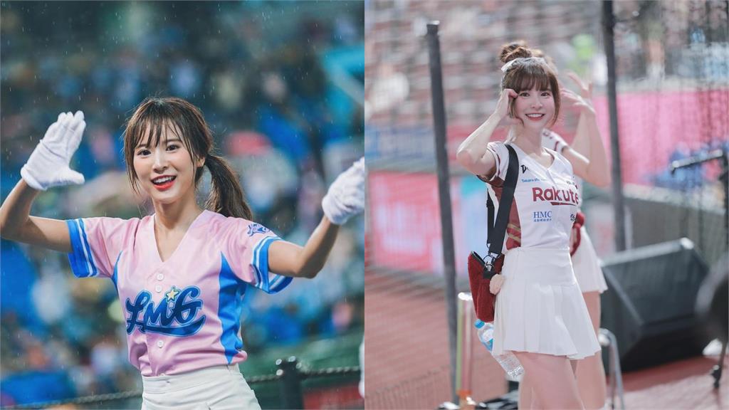 啦啦隊女神化身「最美空姐」!突脫制服「大眼睛」藏不住粉絲:賺爛