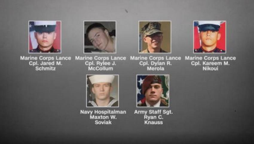 13殉職美軍遺體返國　拜登夫婦多佛空軍基地接機