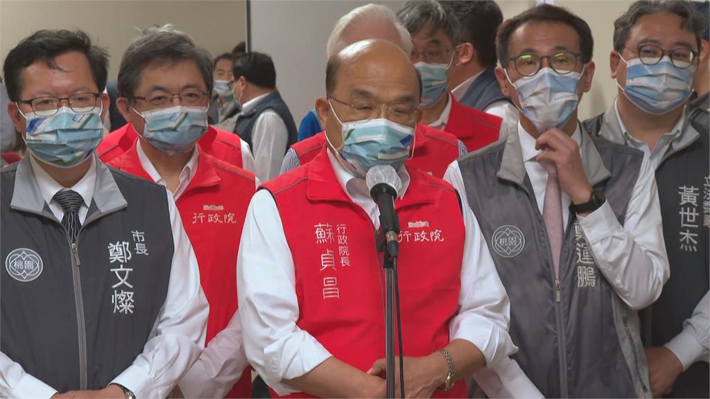 蘇揆視察龍潭大讚「雙鄭」行政能力 鄭運鵬:將延續鄭文燦政績