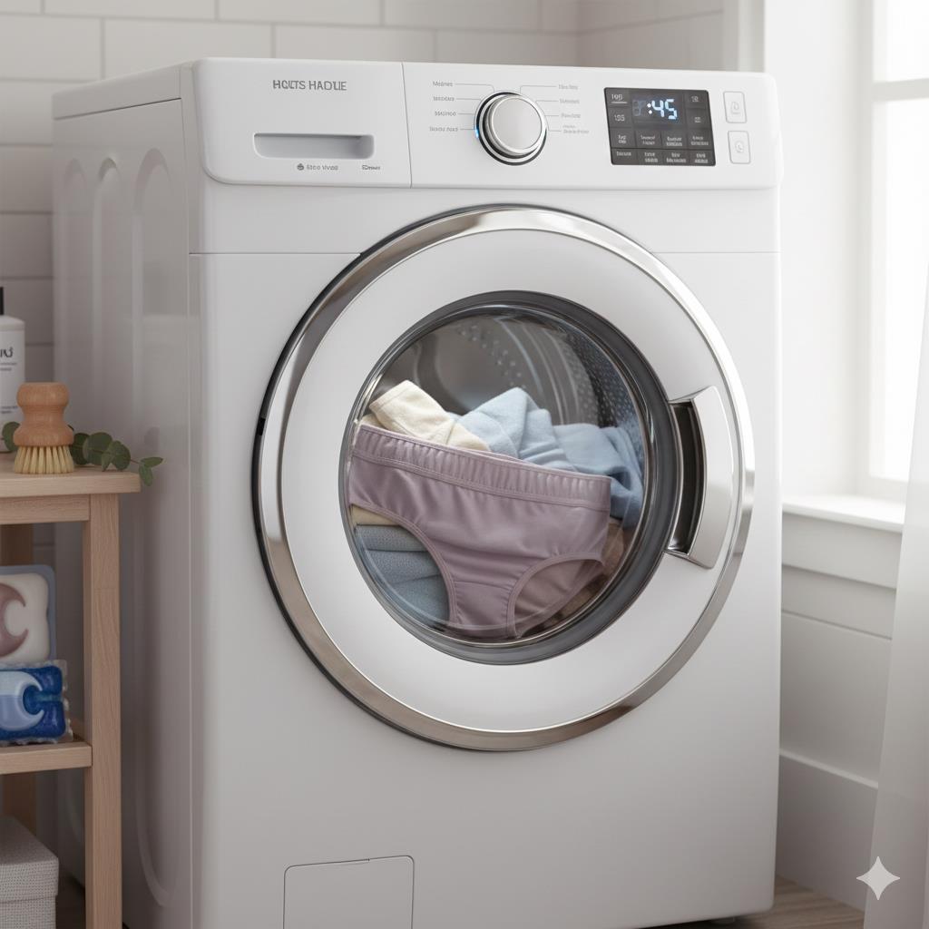 國中妹「內褲不手洗」姐喊噁心掀論戰！內行揭「機洗1秘訣」分泌物全消失