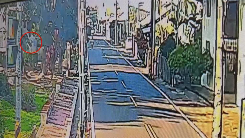 上班途中驚見天外飛鴨! 屏東騎士遭「突襲」險摔車