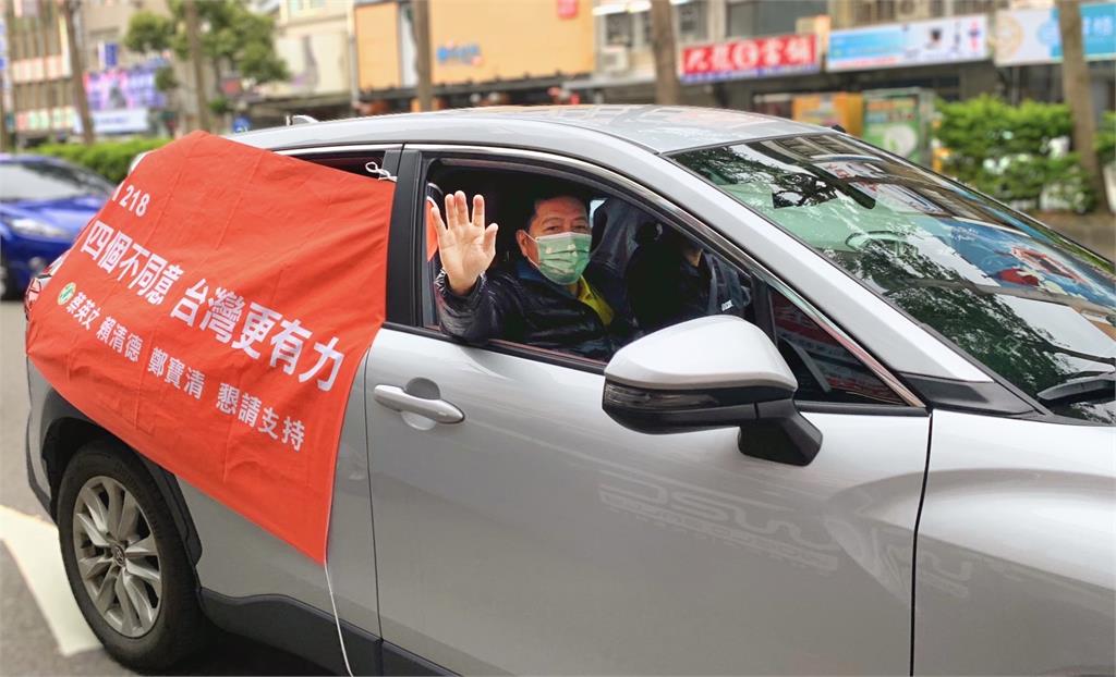 率公投車隊遊行全桃園　鄭寶清籲：四個不同意！台灣更有力